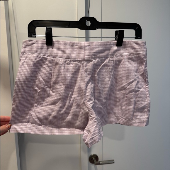 Mini purple and white check skirt with built in shorts! - Picture 4 of 4